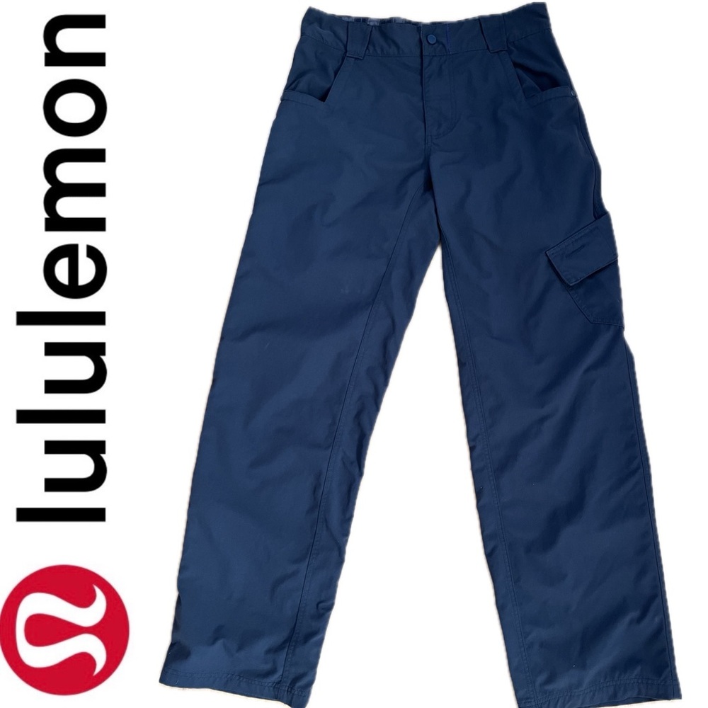 32x32 Like New Wet-Dry-Warm Graphite Cargo/Tactical/Utility Lululemon Mens Pants